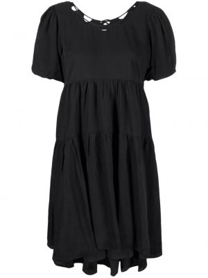 Robe à manches bouffantes B+ab noir