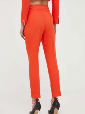 Pantaloni cu talie înaltă Morgan portocaliu