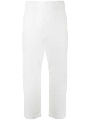 Pantalones rectos de cintura alta Junya Watanabe Man blanco