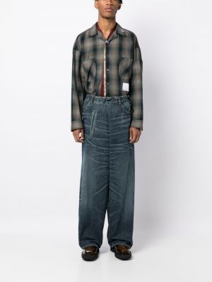 Bootcut jeans Maison Mihara Yasuhiro blau