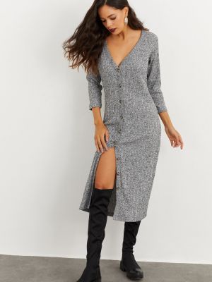 Šaty Cool & Sexy sivá