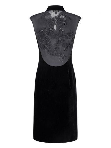 Aksamitna sukienka Shanghai Tang czarna