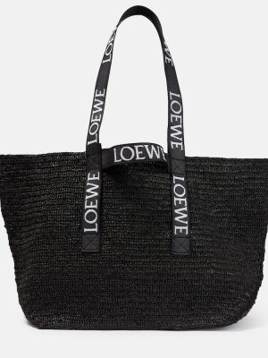 Shopper handtasche Loewe schwarz