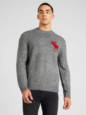 Pull Abercrombie & Fitch gris