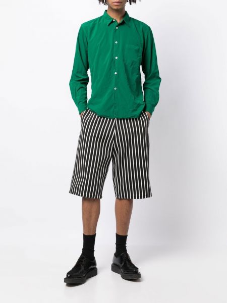 Marškiniai su sagomis Comme Des Garçons Homme Plus žalia