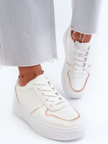 Sneakers με πλατφόρμα Kesi λευκό