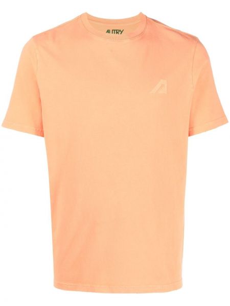 T-shirt à imprimé Autry orange