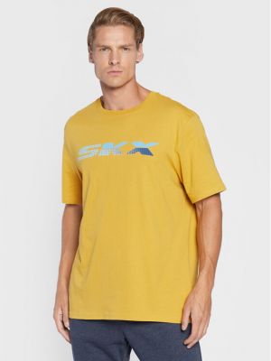 Тениска Skechers жълто