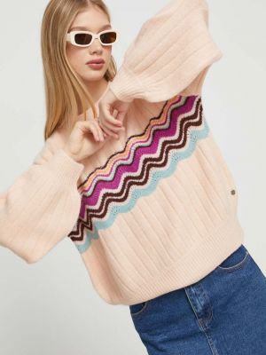 Sweter Roxy różowy