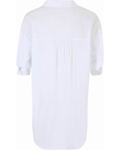 Košeľové šaty Nasty Gal Petite biela