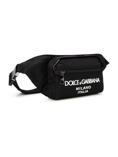 Cinturón con cremallera Dolce & Gabbana negro