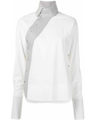 Camisa manga larga Shanghai Tang blanco