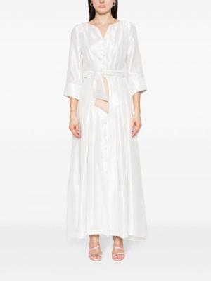 Dlouhé šaty Baruni bílé