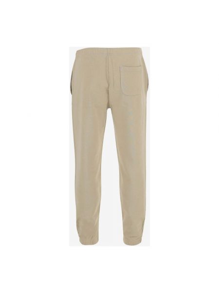 Pantalones de chándal de algodón Polo Ralph Lauren beige