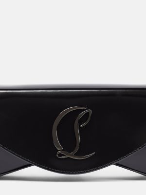 Lakovaná kožená kabelka Christian Louboutin čierna