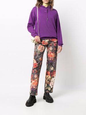 Sudadera con capucha con estampado Kenzo violeta