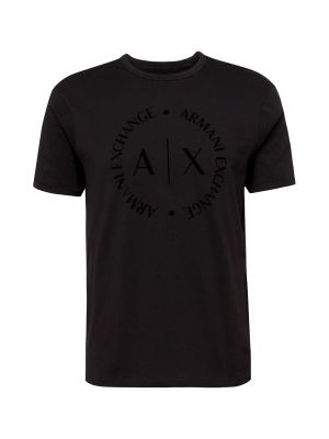 Тениска Armani Exchange черно