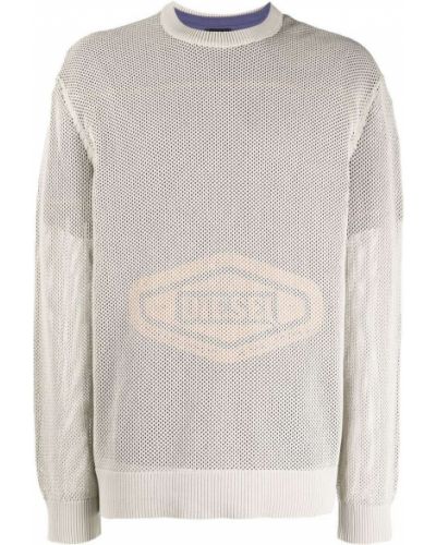 Mesh sweatshirt Diesel grønn