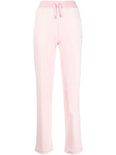 Спортни панталони с шипове Juicy Couture розово
