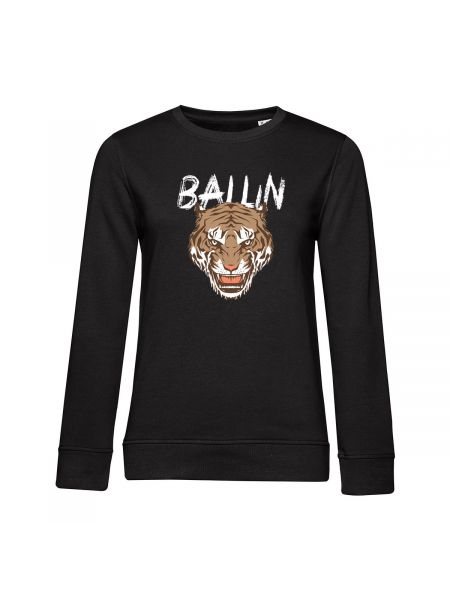 Bluza w tygrysie prążki Ballin Est. 2013 czarna