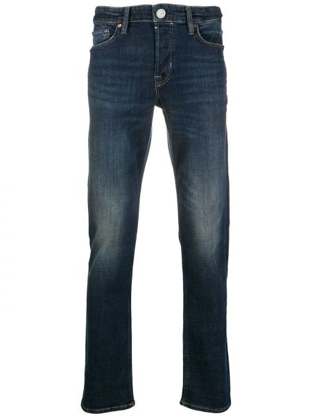 Hoikka slim fit-farkut Allsaints sininen