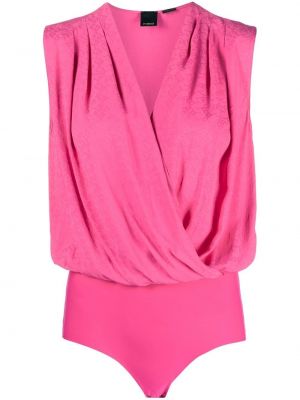 V-hals body Pinko rosa