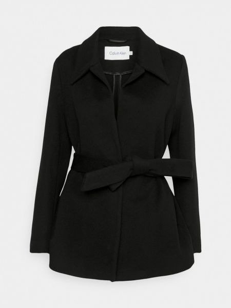 Płaszcz zimowy Calvin Klein czarny
