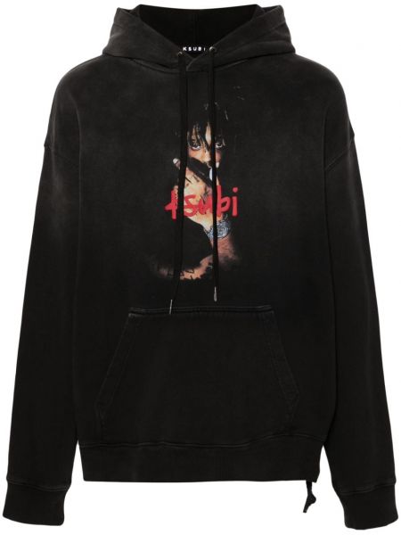 Sweat-shirt long en coton Ksubi noir