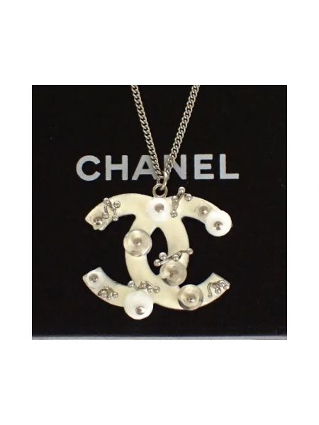 Collar Chanel Vintage plateado