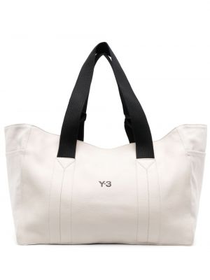 Кожени шопинг чанта с принт Y-3