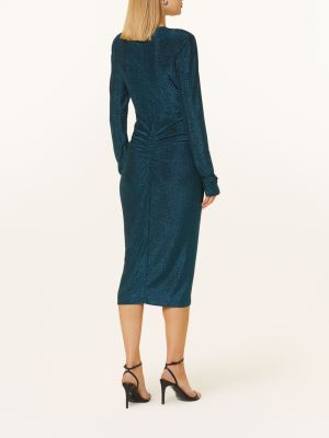 Sukienka koktajlowa Diane Von Furstenberg niebieska