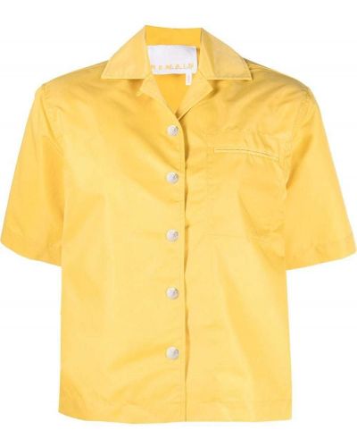 Риза с копчета Remain жълто