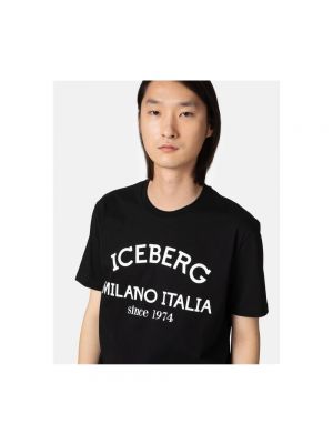 Camiseta Iceberg negro