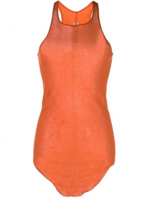 Tank top Rick Owens oransje