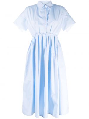 Bavlněné midi šaty Dice Kayek modré