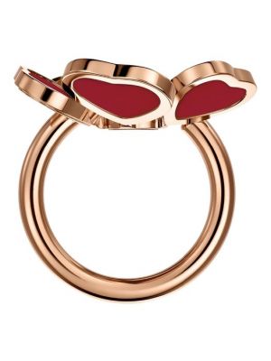 Кольцо Chopard розовое