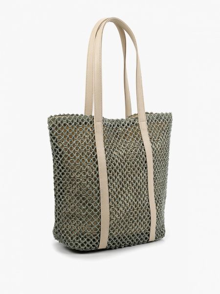Пляжная сумка Fabretti зеленая