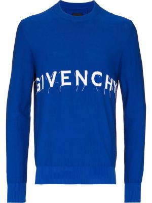 Пуловер Givenchy синьо