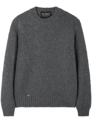 Pletený sveter Alanui sivá