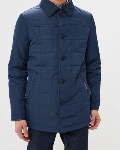 Утепленная демисезонная куртка Bazioni синяя