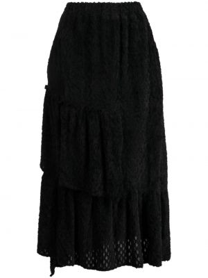 Midi sukně Tout A Coup černé
