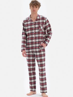 Kostkované pyžamo Dagi