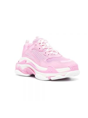 Sneakersy Balenciaga Triple S różowe