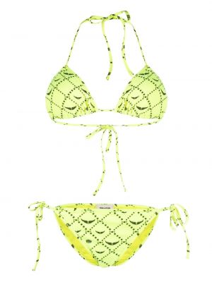 Bikini nyomtatás Zadig&voltaire sárga