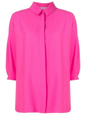 Košile s knoflíky Gloria Coelho růžová