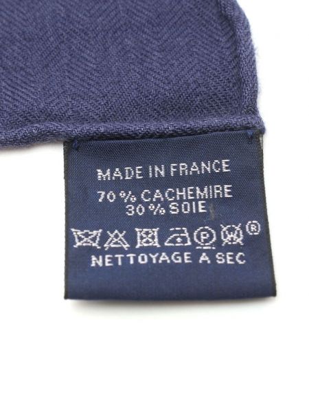 Echarpe Hermès Pre-owned bleu