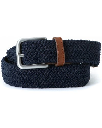 Cinturón con trenzado Jack&jones azul