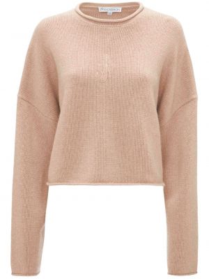 Pull brodé Jw Anderson beige