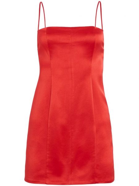 Σατέν κοκτέιλ φόρεμα Retrofete κόκκινο