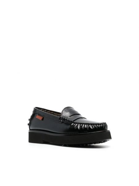 Mocasines de cuero Tod's negro